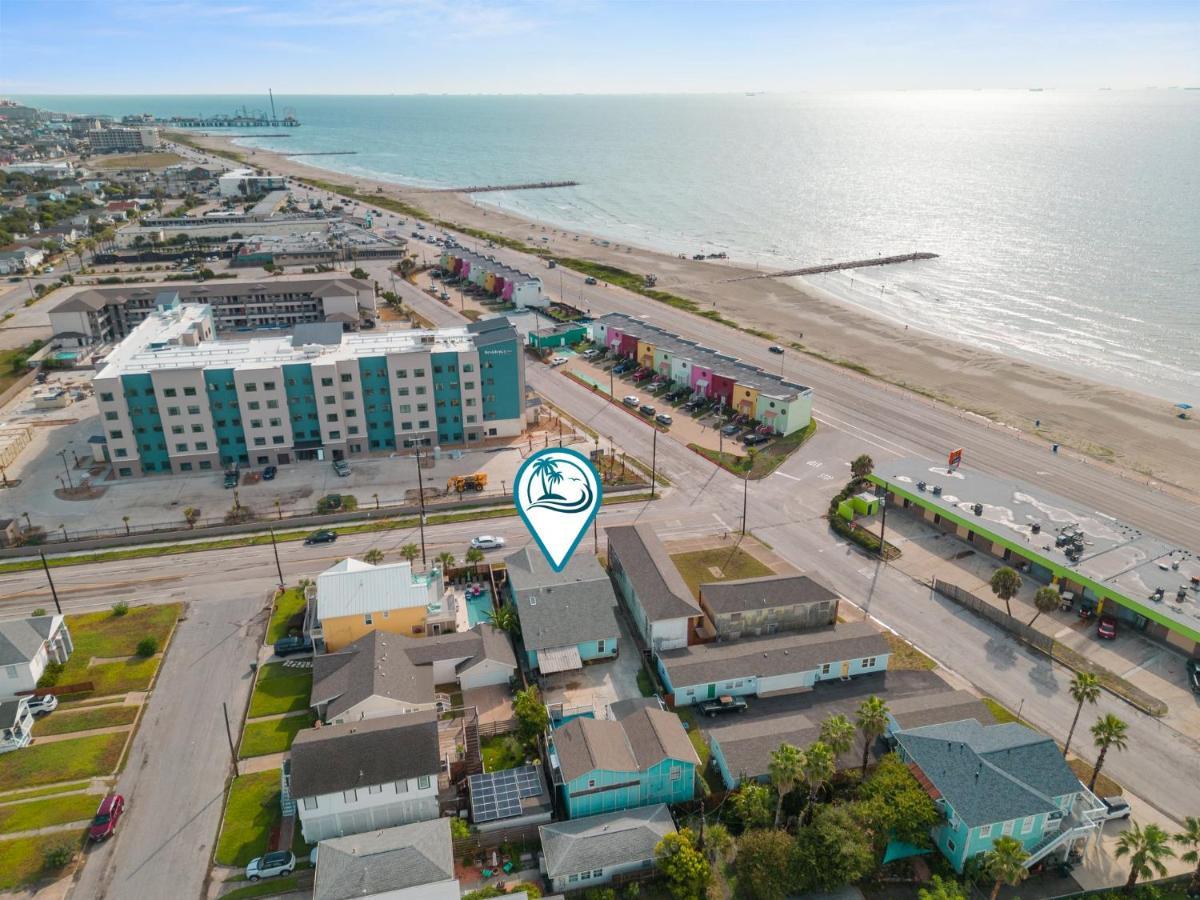 1 Min To Beach Ocean Breeze 3Br Fast Wifi Galveston Kültér fotó