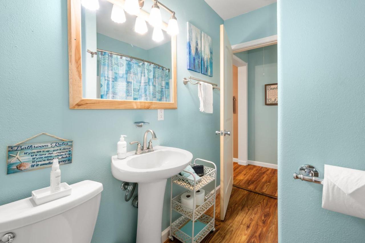 1 Min To Beach Ocean Breeze 3Br Fast Wifi Galveston Kültér fotó
